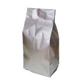 Aluminum gusset bag showing its gusset area