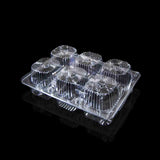 Clamshell for six piece cupcake