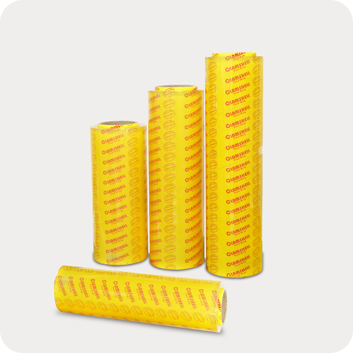 Yellow online plastic wrap