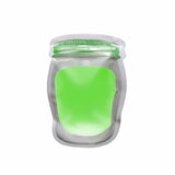 Liquid pouch jar shape plain with lemon juice