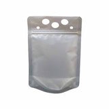 Liquid pouch clear matte empty