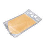 Liquid pouch clear matte with juice