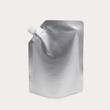 Liquid pouch spout aluminum