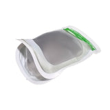 Liquid pouch jar shape hook empty bottom view