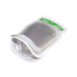 Liquid pouch jar shape plain empty bottom view