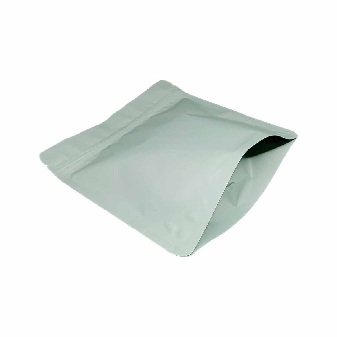 Stand Up Pouch with zip lock  Square Shape Mint Green – Packaging Depot  Manila