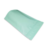 Pastel green coffee bag zip lock view