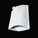 Liquid pouch white special shape bottom view