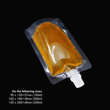Liquid pouch spout clear small size