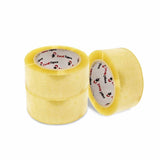 Three rolls of packaging tape clear