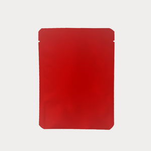 Matte red flat pouch for coffee drip or tea bags