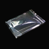 Stand up pouch clear glossy right side view