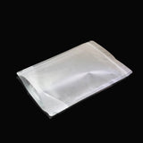 Stand up pouch clear matte right side view
