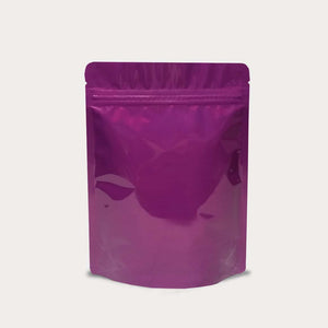 Violet stand up pouch glossy