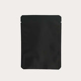 Matte black flat pouch for coffee drip or tea bags