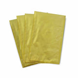Sheets of gold vacuum bags